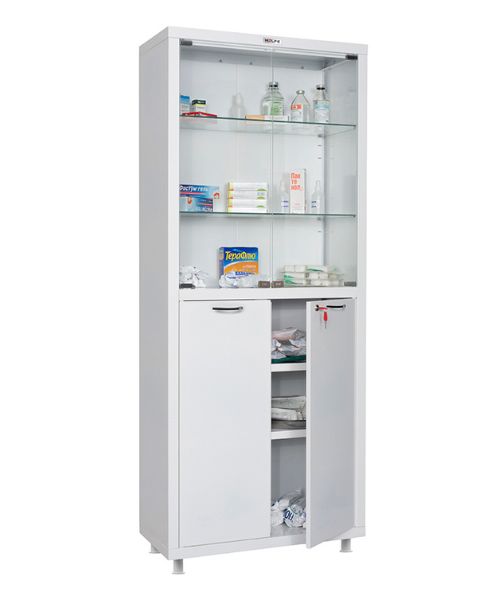 Медицинский шкаф HILFE МД 2 1670/SG